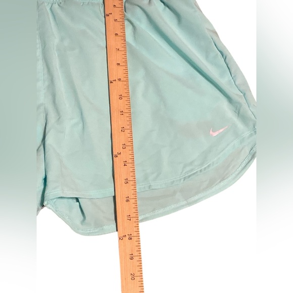 Nike Women's Mint Green Athletic Shorts - Picture 2 of 5